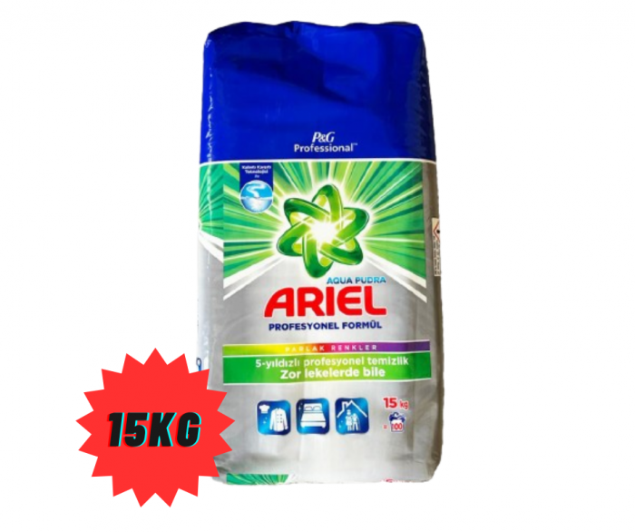 Detergent automat Ariel Profesional 100 spalari – 15 Kg [1]