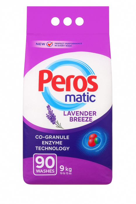 Detergent Automat Peros Matic Lavender Breeze, 9 kg – 90 Spălări [1]
