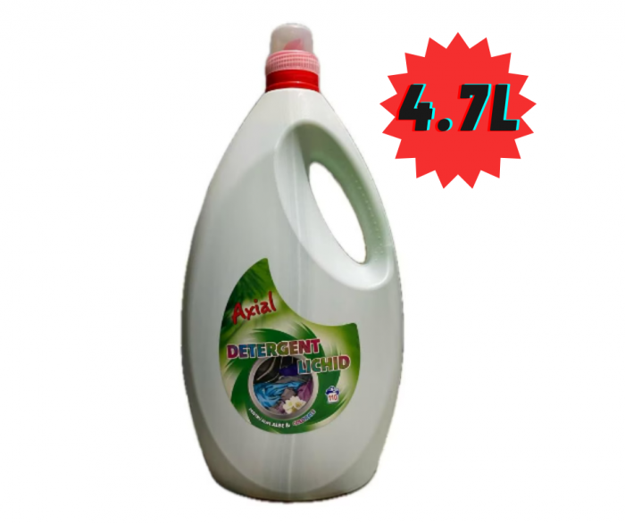 Detergent lichid pentru rufe albe si colorate, Axial 110 spalari, 4, 7 L [1]