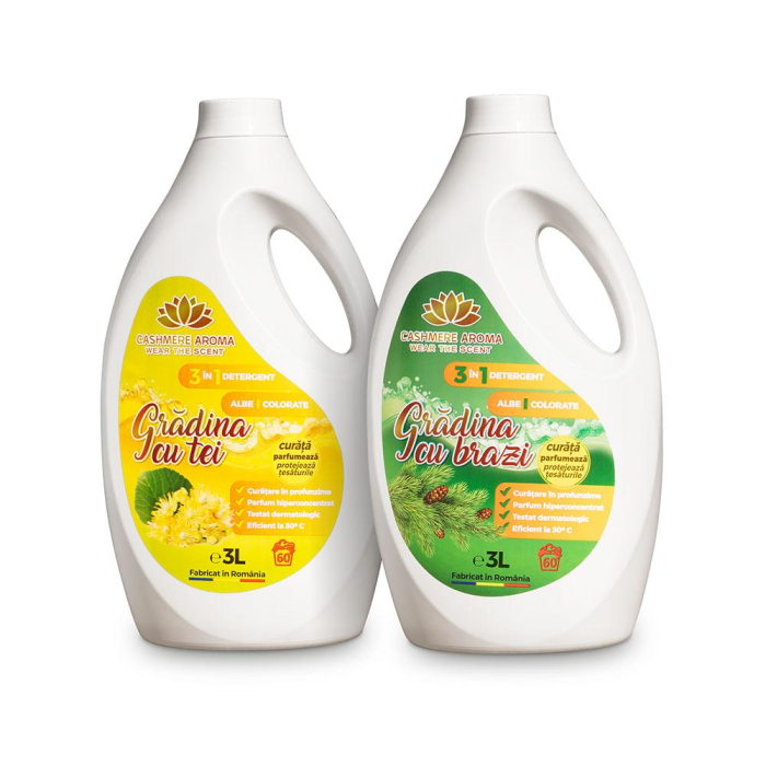 Detergent rufe albe/colorate Grădina cu Tei, 3L [4]