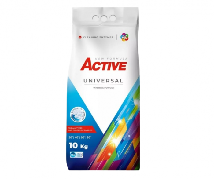Detergent universal Active, 135 spalari, 10 Kg [1]