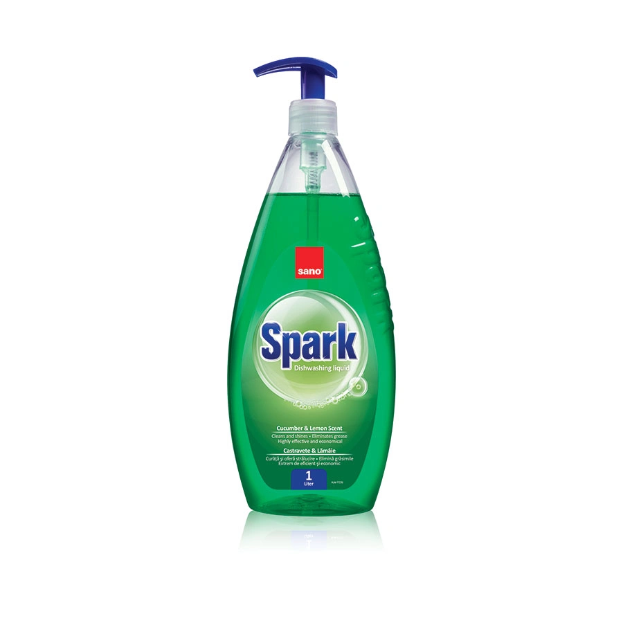 Detergent vase Sano Spark, castravete si lamaie, 1L [1]