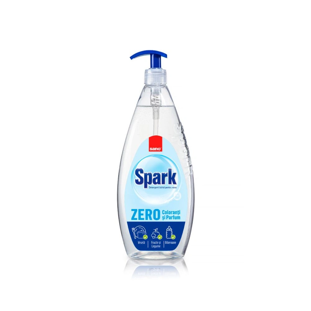 Detergent vase Sano Spark, zero coloranti si parfum, 1L [1]