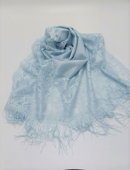 Esarfa Dantelata BLeu [2]