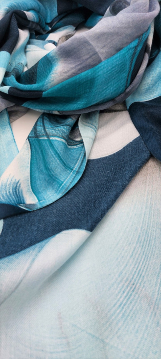 Esarfa Eyfek Albastru [2]