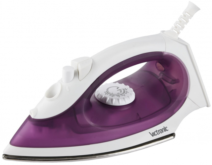 Fier de calcat, cu abur si spray, talpa din inox, 1600 W, Victronic VC2986 [1]