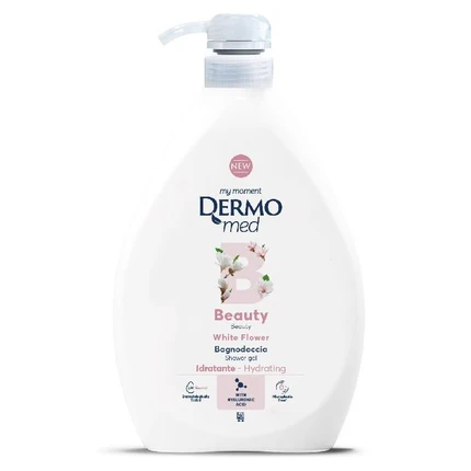 Gel de dus Dermomed beauty white flower, 1L [1]