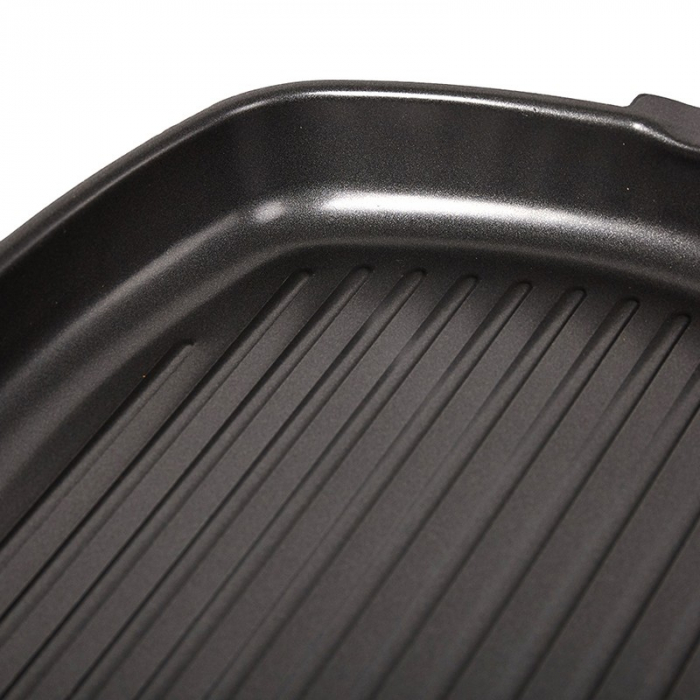 Gratar aluminiu , cu capac , 36x24 cm , Grunberg HXG36LD [2]