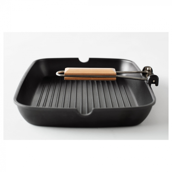 Gratar aluminiu , cu capac , 36x24 cm , Grunberg HXG36LD [3]