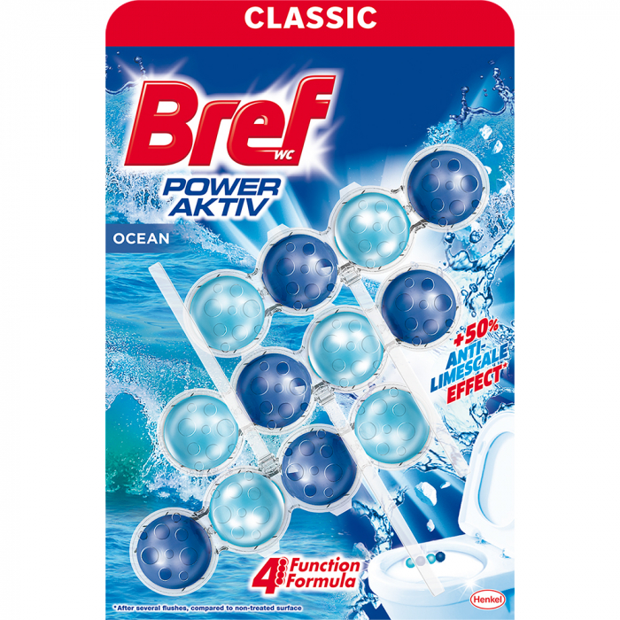 Odorizant toaleta Bref Power Aktiv Ocean 3x50gr [1]