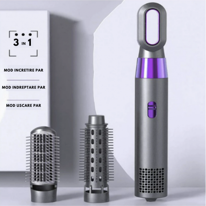 Ondulator de par, Hot Air Styler 3 in 1, ondulare, uscare, indreptare [2]