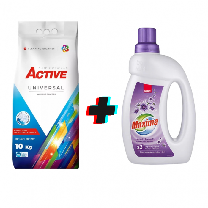 Pachet Active 10kg + Balsam Sano Maxima 4L [1]