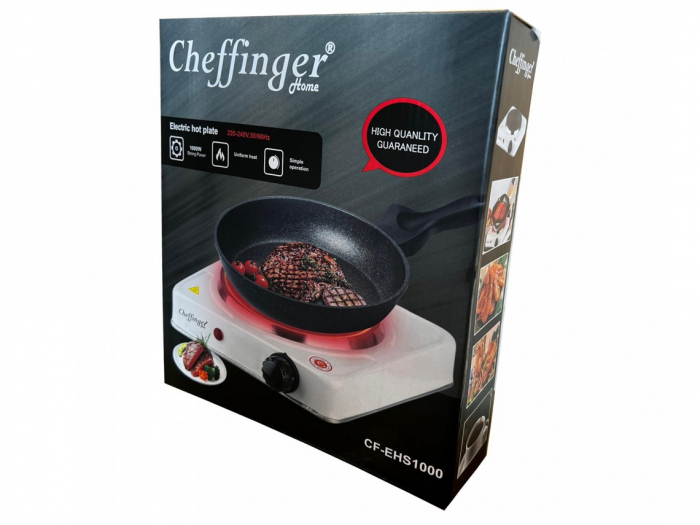 Plită Electrică Cheffinger CF-EHS1000 – 1000W [2]