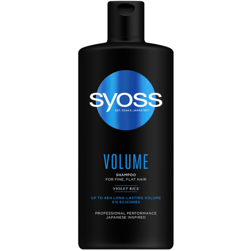 Sampon pentru par subtire Syoss Volume, 440 ml [1]