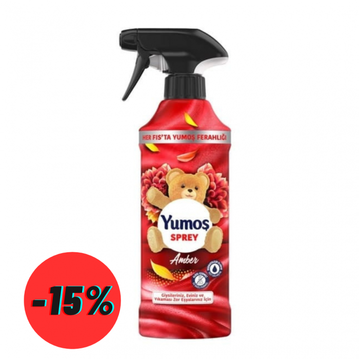 Spray pentru incaperi, haine si mobilier Yumos Amber, 450ml [1]