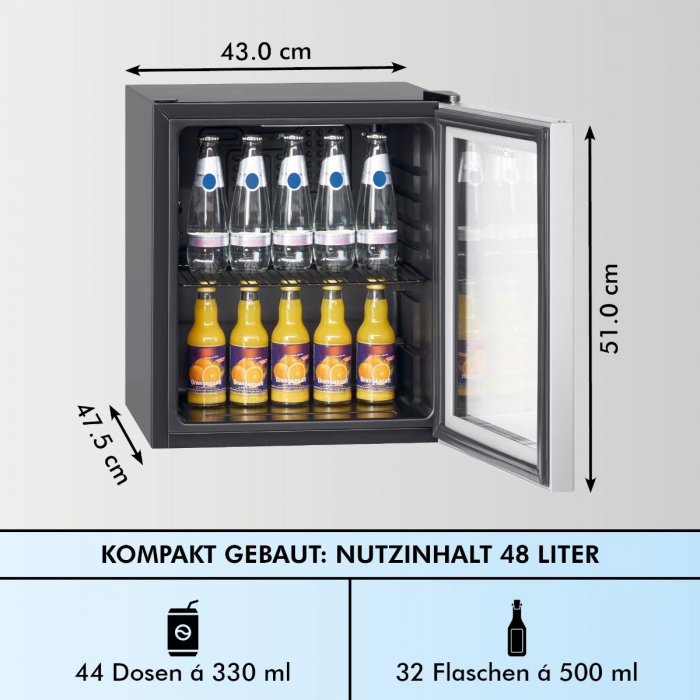 Vitrina frigorifica Bomann KSG 7282.1 [4]