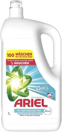 Detergenti curatenie si intretinere - Detergent rufe Ariel universal Cool Clean 5L, 100 spălări