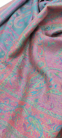 Esarfa Pashmina Roz - verde inchis [1]