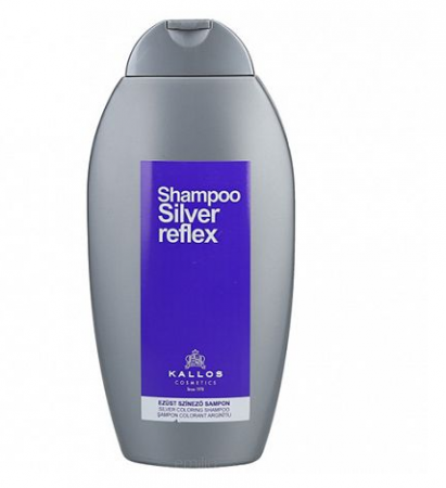 Sampon, gel de dus si sapun lichid - Sampon Kallos Silver Reflex 350ml