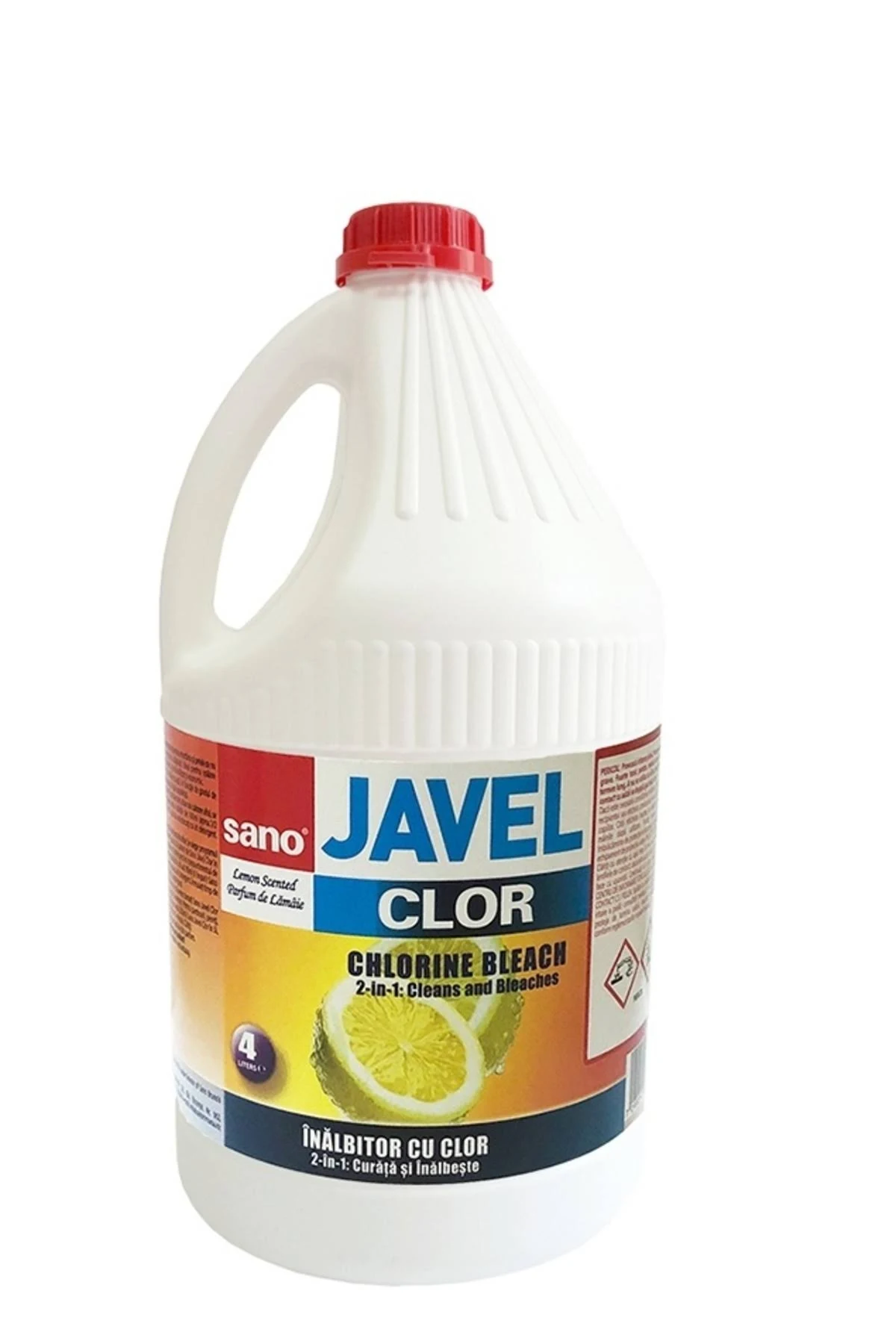 Inalbitori si parfumuri rufe - SANO CLOR LAMAIE 4L