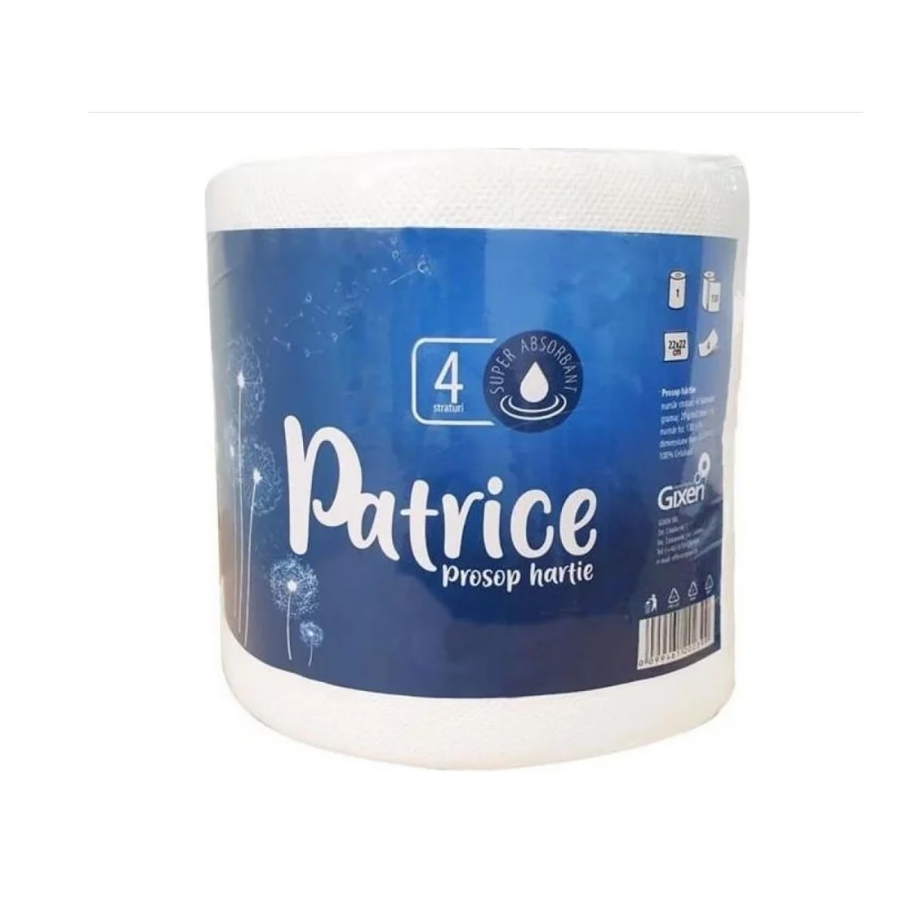 Produse din hartie - Prosop de bucatarie Patrice, 4 straturi, 160 foi