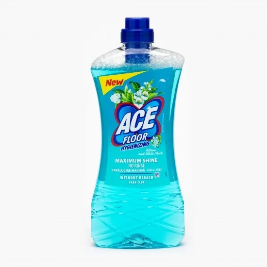 Solutii geam si pardoseli - Detergent pardoseli ACE talc si mosc alb, 1L