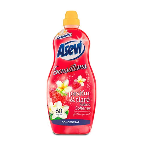 Balsam rufe - Balsam Asevi Sensations Pasion & Tiare, 1.5L, 60 Spalari