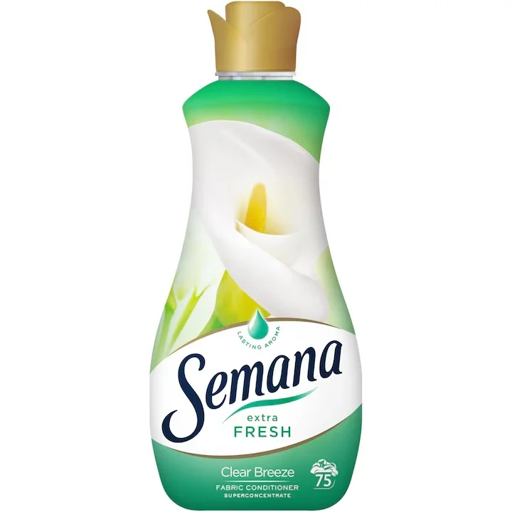 Balsam rufe - Balsam de rufe Superconcentrat Semana Extra Fresh CLEAR BREEZE , 75 spalari, 1.5l 