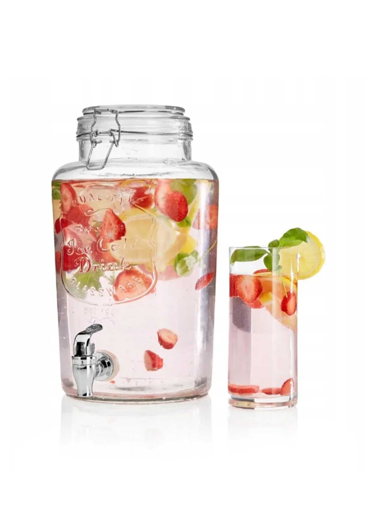 Articole pentru bucatarie - Borcan dispenser pentru bauturi Ernesto 4.9L