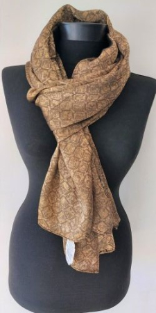 Esarfe - Esarfa barbateasca Locella Maro