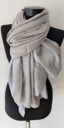 Esarfe - Esarfa barbateasca Locella Gri Argintiu