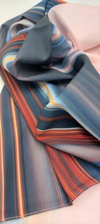 Esarfa dama Locella Roz-albastru [1]