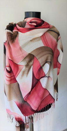 Esarfe - Esarfa Eyfel Rosu