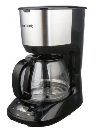 Electrocasnice - Filtru cafea digital, 750 W, 1.25 L, Victronic VC5792