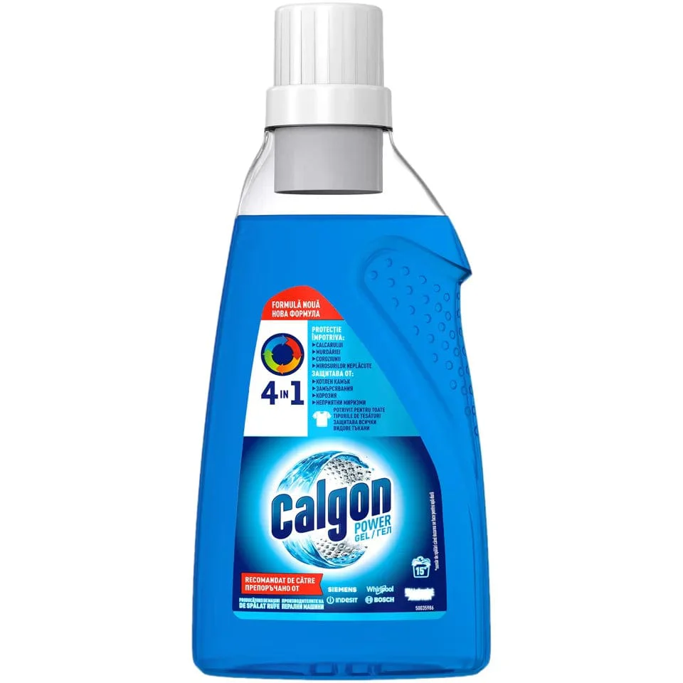 Detergent vase - Gel anticalcar Calgon 4in1, 750ml