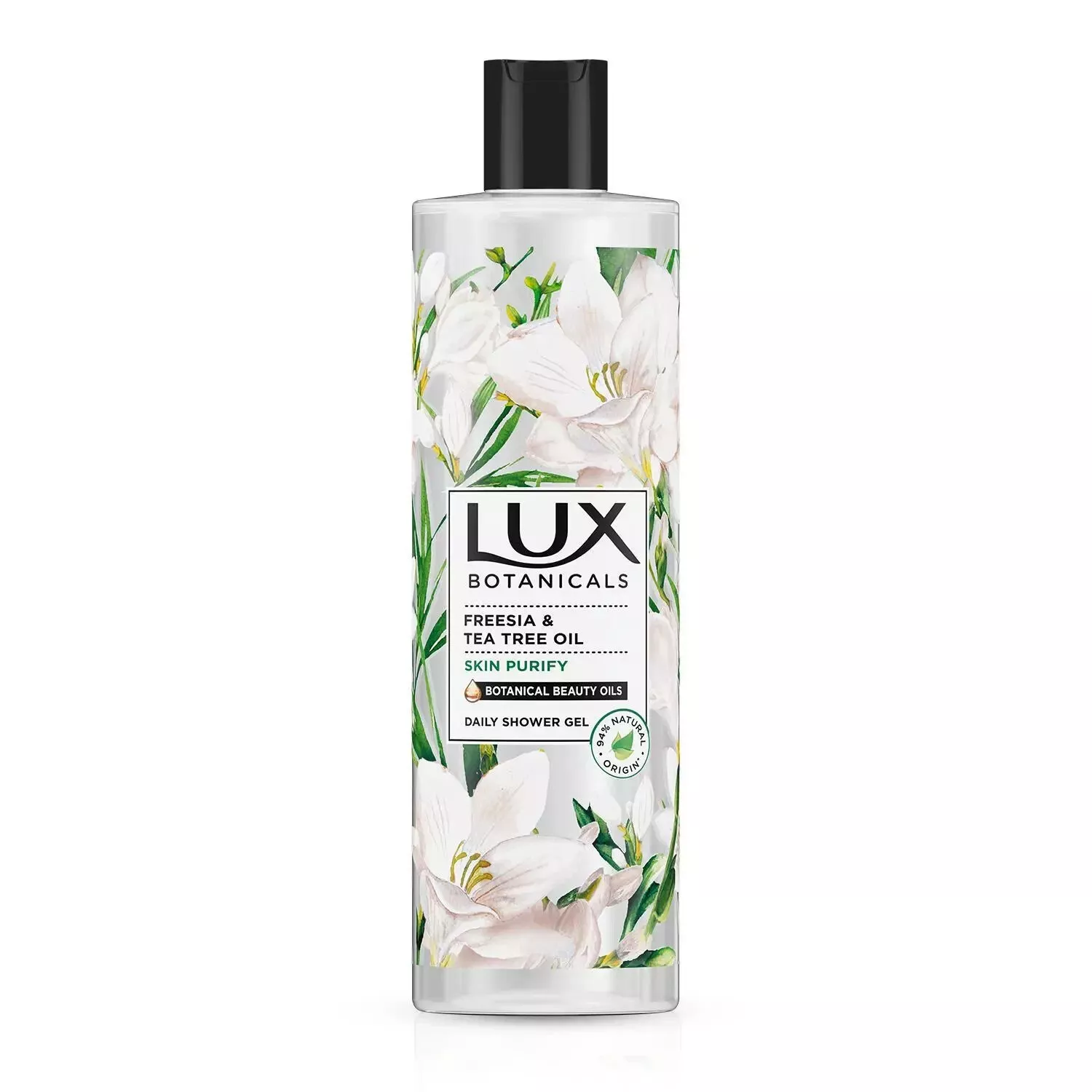Sampon, gel de dus si sapun lichid - Gel de dus Lux Botanicals Frezie si Arbore de ceai, 500 ml