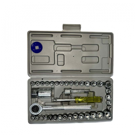 Scule si unelte - Set cheie si capete tubulare, 40pcs