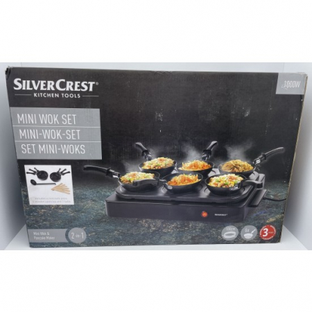 Toate Produsele - Set mini wok electric SILVERCREST 2 în 1