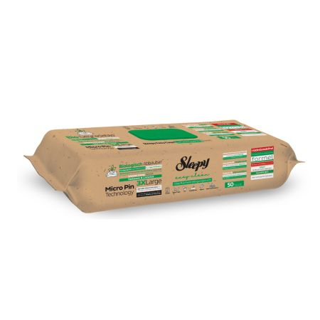 Articole pentru casa - Sleepy servetele umede Tea tree & Lime, 50buc
