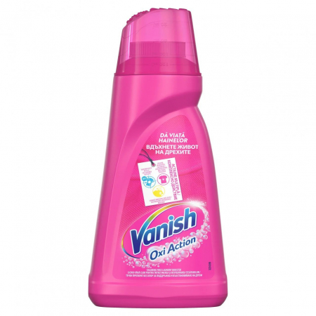 Inalbitori si parfumuri rufe - Vanish Oxi action Pink lichid 1L