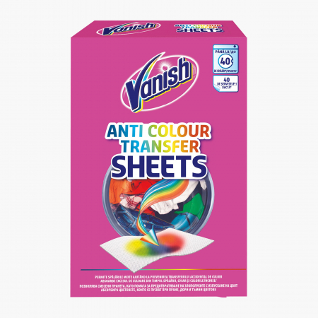 Toate Produsele - Vanish Servetele anti-transfer de culoare, 40buc