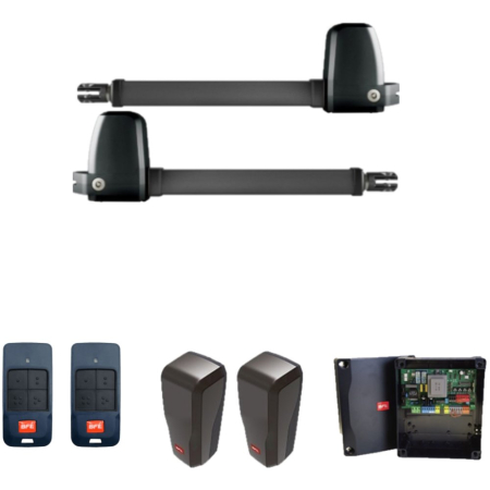 Automatizări porți batante - Kit automatizare porti batante BFT ATHOS AC 40 KIT FRA 230V, 400 Kg/canat, 4 m/canat, 230 V