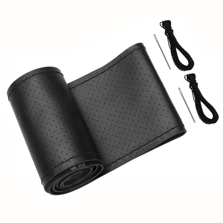 Huse Volan - Husa Volan Piele Neagra Naturala Neperforata