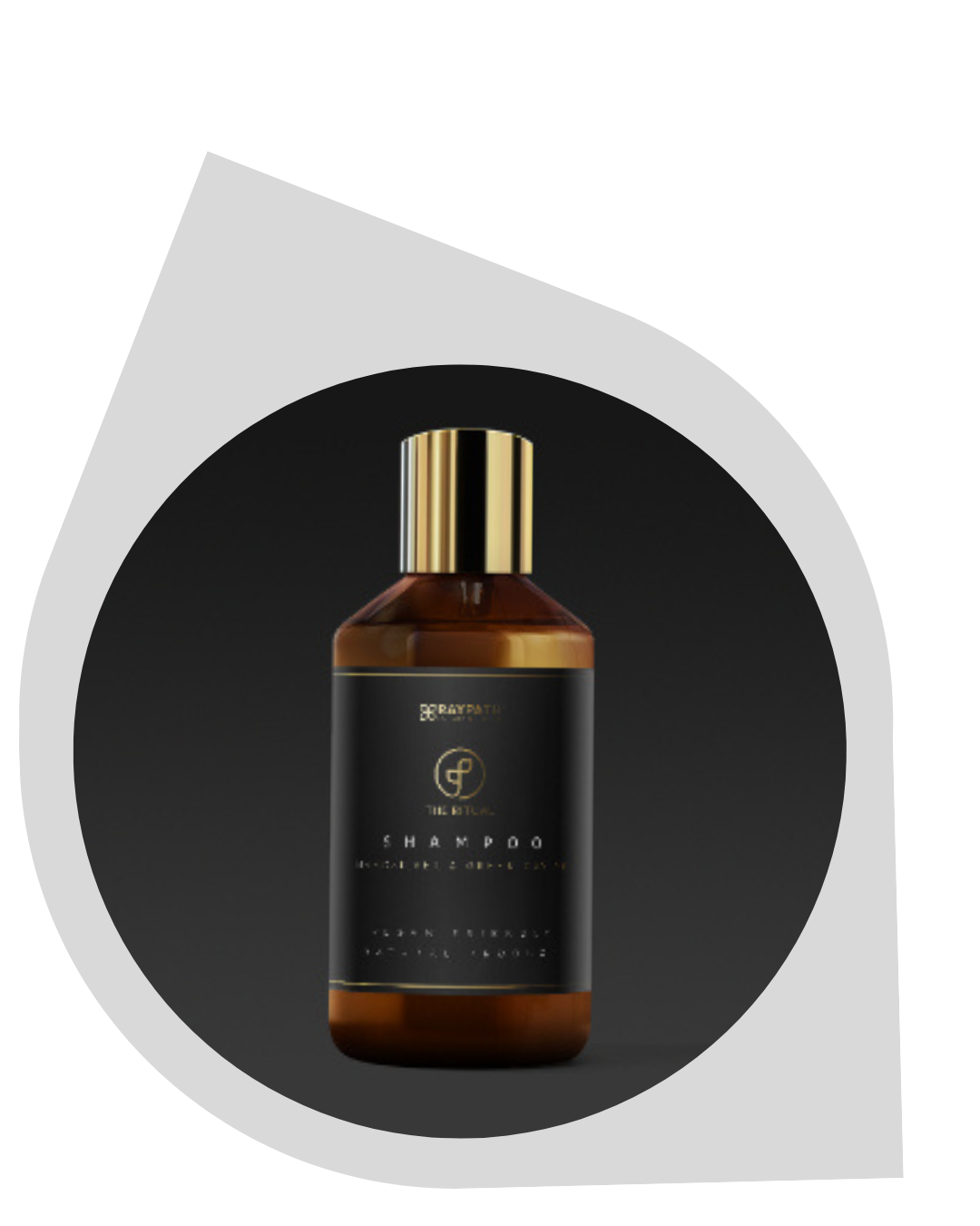 Șampon cu particule de argint și extract de caviar verde