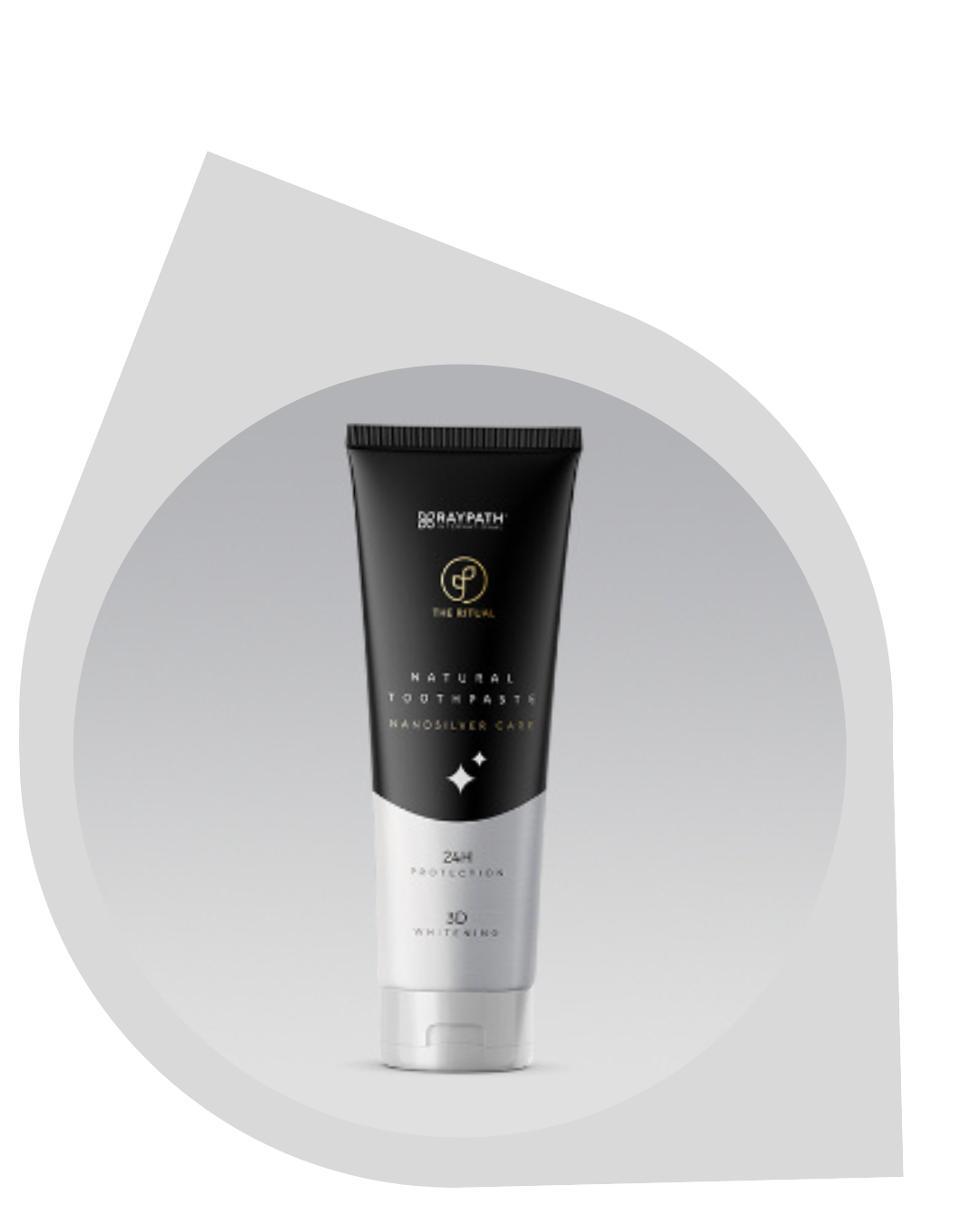 Pastă de dinți naturală cu nanoparticule de argint