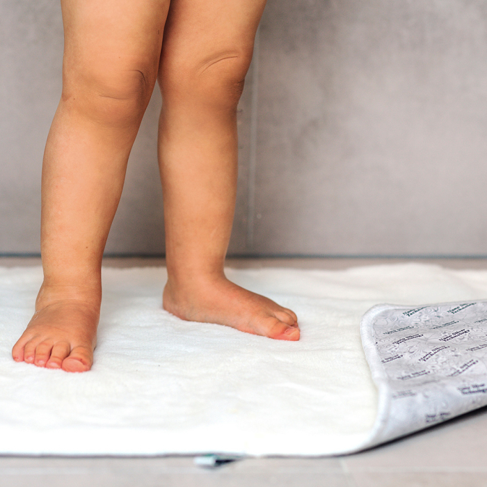 Covor de baie antibacterian 50x80 cm – strat dublu cu fibre absorbante si nanoargint [2]