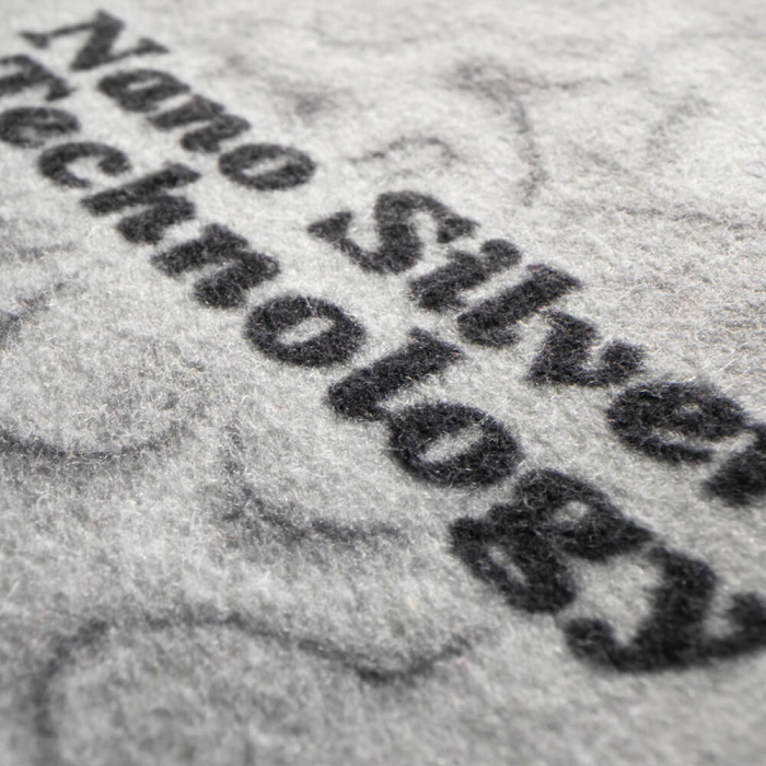 Laveta Sunbeam XXL gri 75x75 cm – curatare ecologica din microfibra densa pentru suprafete multiple [2]