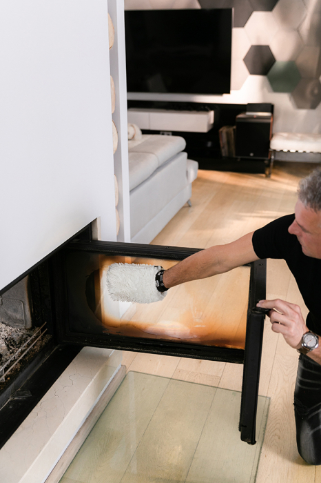 Manusa alba pentru indepartarea grasimii si murdariei L [3]