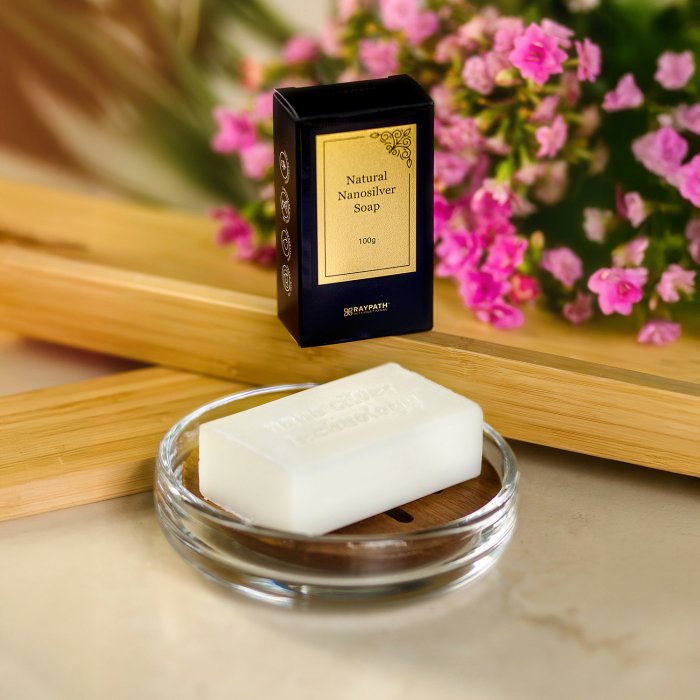 Sapun alb cu nanoparticule de argint 200g – curatare delicata si protectie antibacteriana [2]