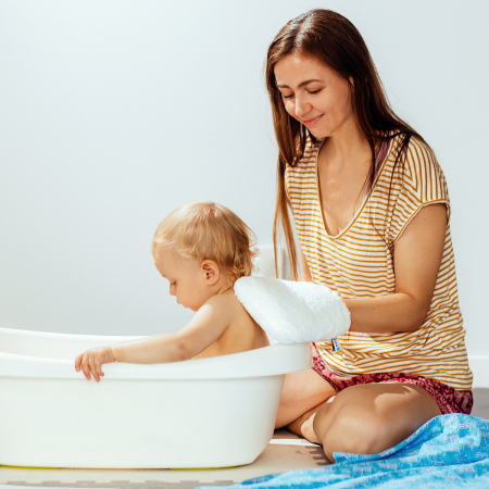 Body Glove – manusa de baie pentru curatare delicata [5]